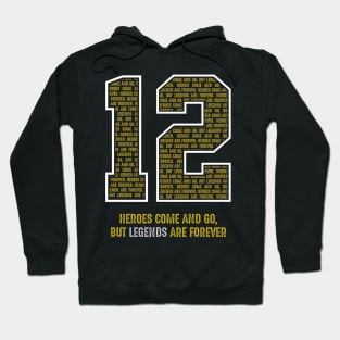 Stockton Basket Legends Utah 12 Hoodie